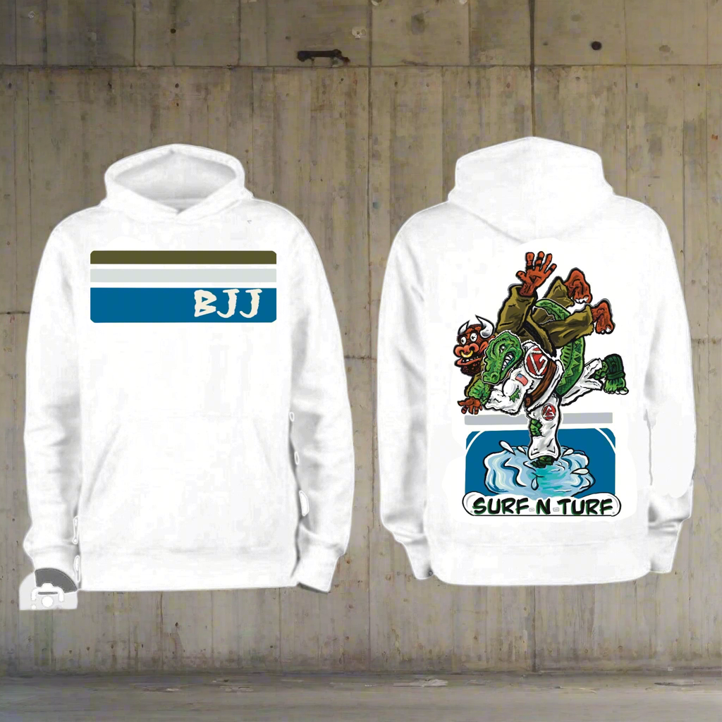 Surf N Turf BJJ hoodie