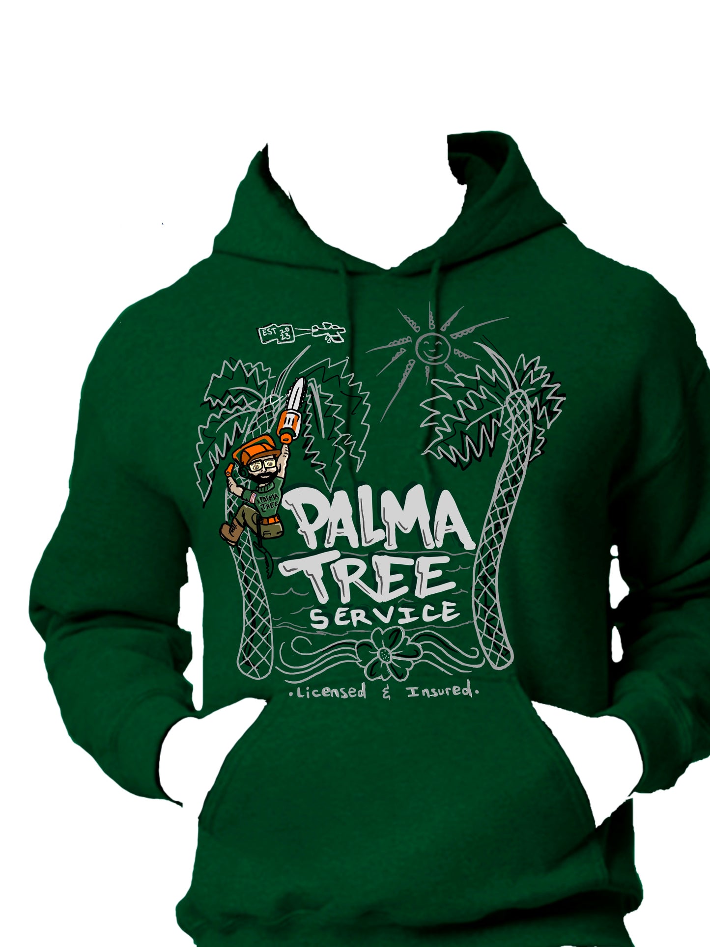 Palma Tree Hoodie