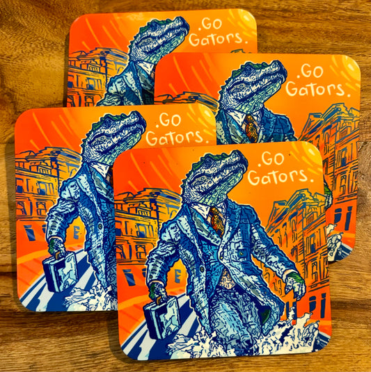 Go Gators coasters