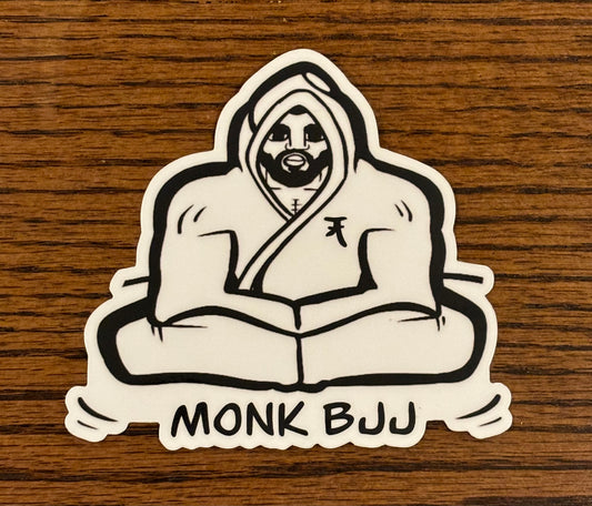 Monk BJJ sticker