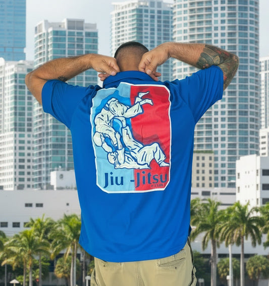 Heaven Jiu Jitsu Club collared shirt